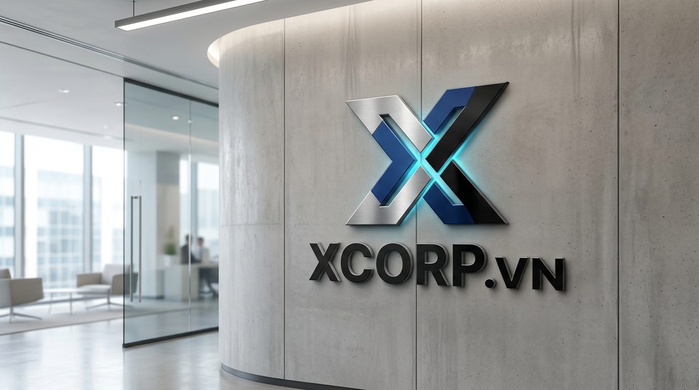 XCORP Corporate Office & Brand Identity